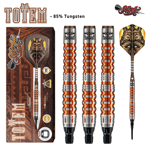 Dardos Punta Plastico Shot! ST. Totem 3 18 gr. Disponible DartStore