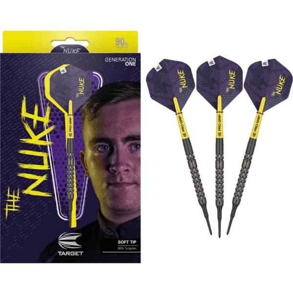 Dartstore Dardos Target Darts Luke Littler The Nuke 90% 19g 210324